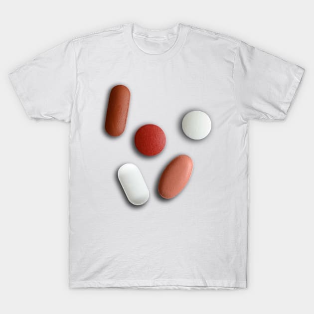 Assorted Medical Pills T-Shirt by mrdoomits